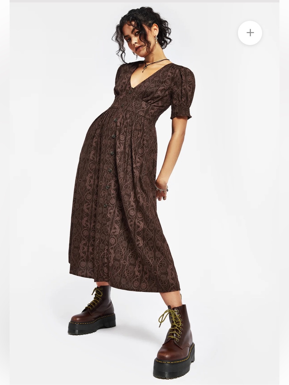 NWT Disturbia Fianna Midi Dress